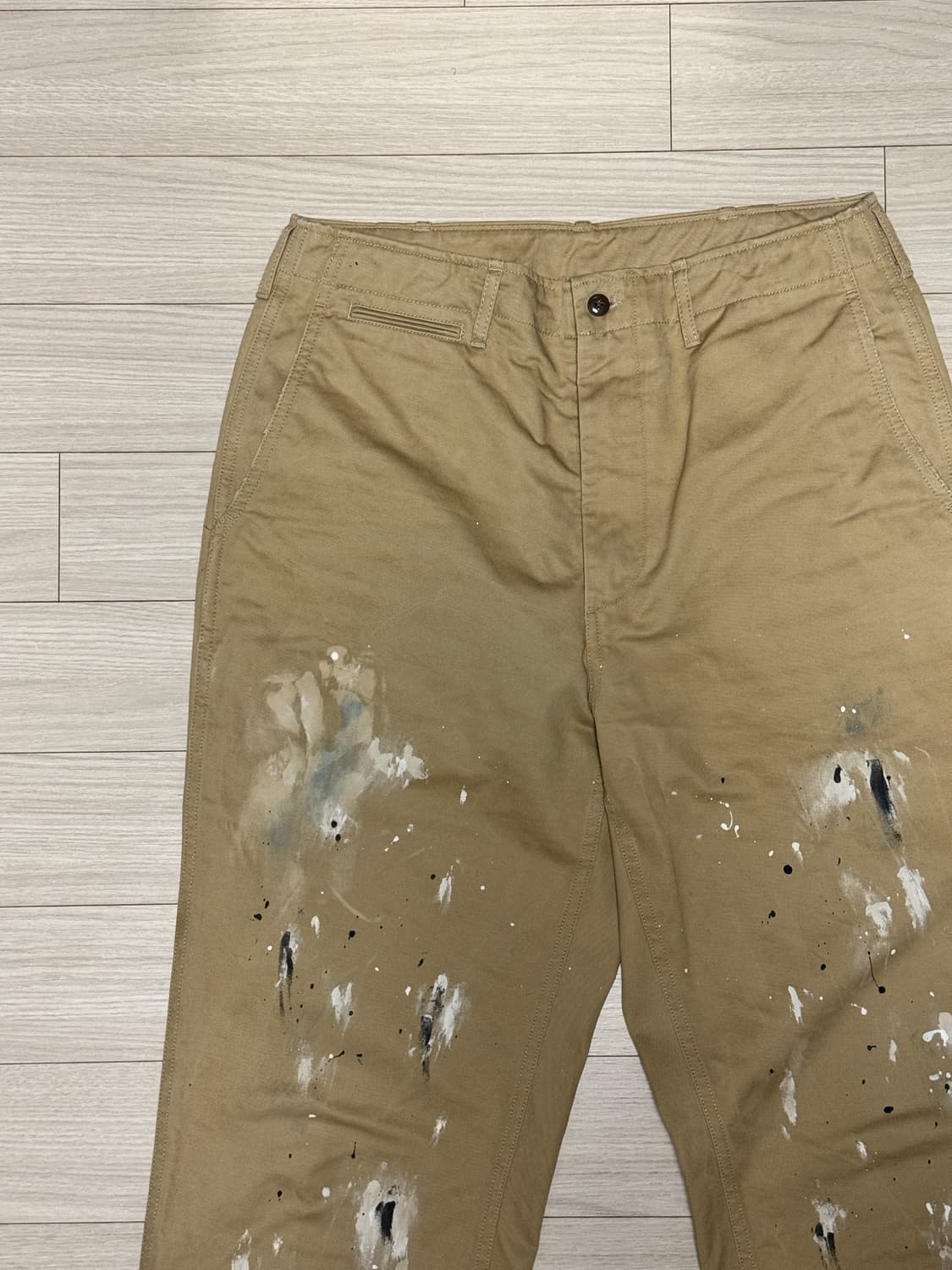 [2]SEW 페인팅 치노팬츠 상품이미지2