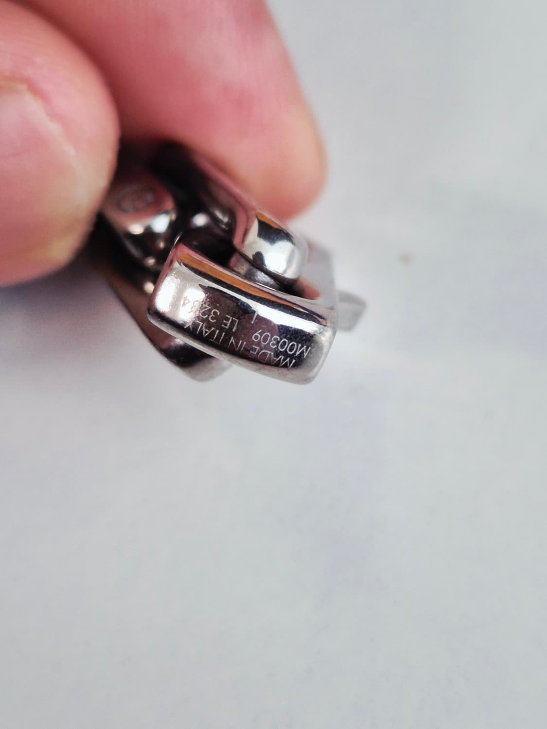 루이비통 버질아블로 체인팔찌 (풀구성) L사이즈 상태 매우 좋아요! 상품이미지5