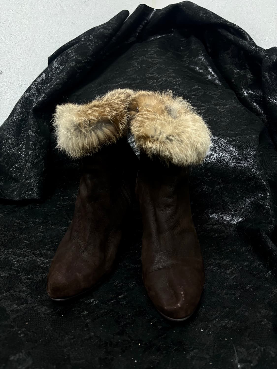“SAERA” 00’s Mood Fur Trimming Shoes 상품이미지3