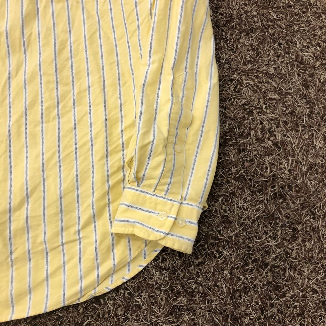 폴로 랄프로렌 옐로우 스트라이프 셔츠 상품이미지3