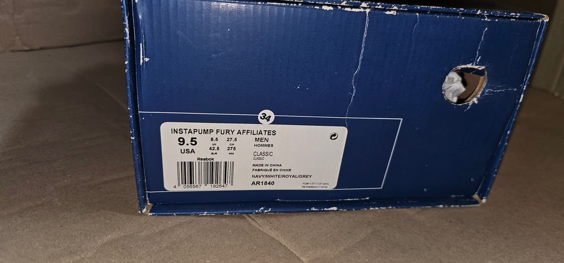 리복 퓨리 빔스 한정 275mm 상품이미지4