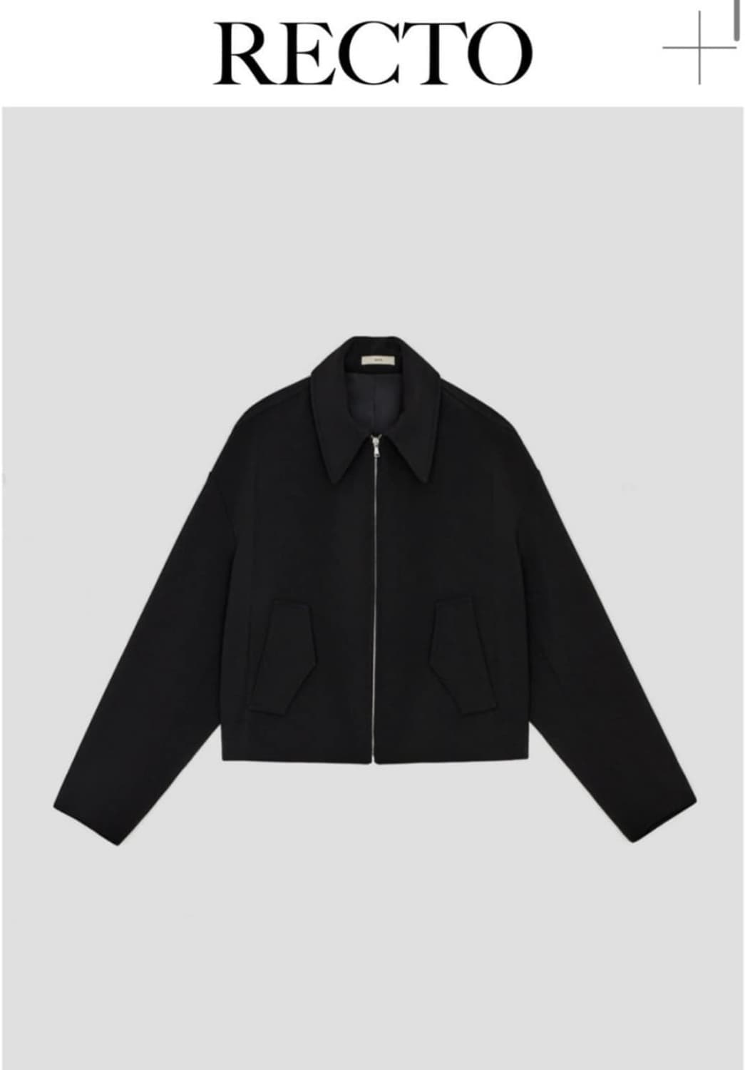렉토 봄버 자켓 블랙 상품이미지8