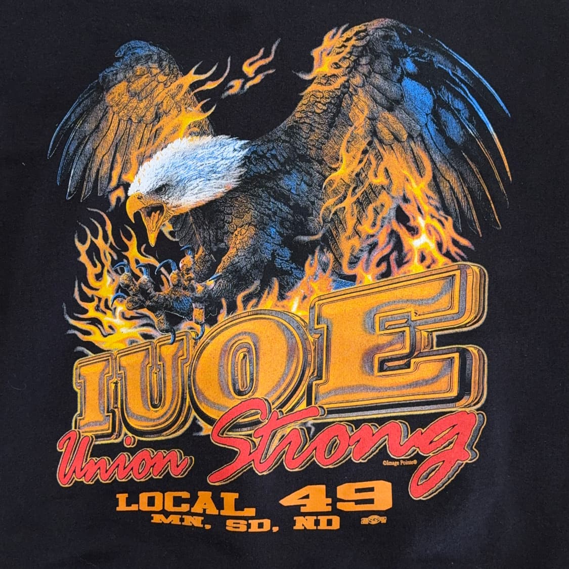 USA IUOE 유니온 후드티 상품이미지2