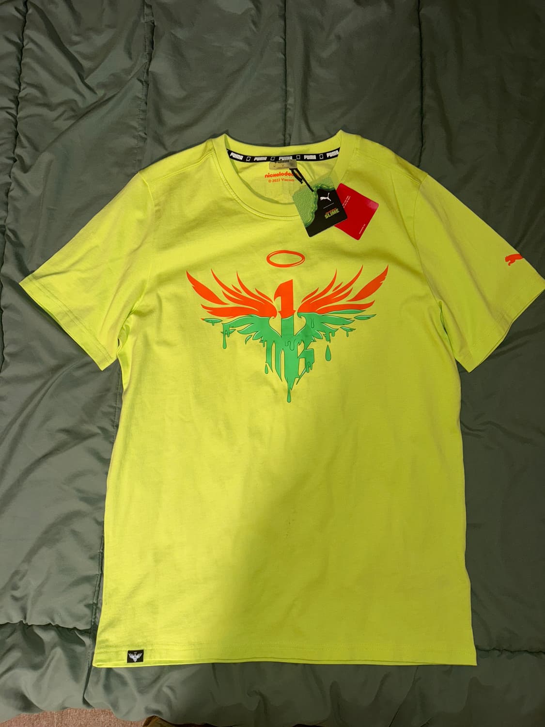 PUMA melo slime 티셔츠 M 상품이미지1
