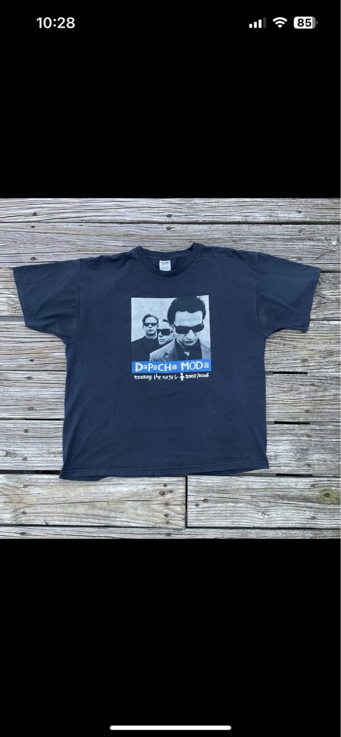 Depeche mode 2005 빈티지 티셔츠 상품이미지1