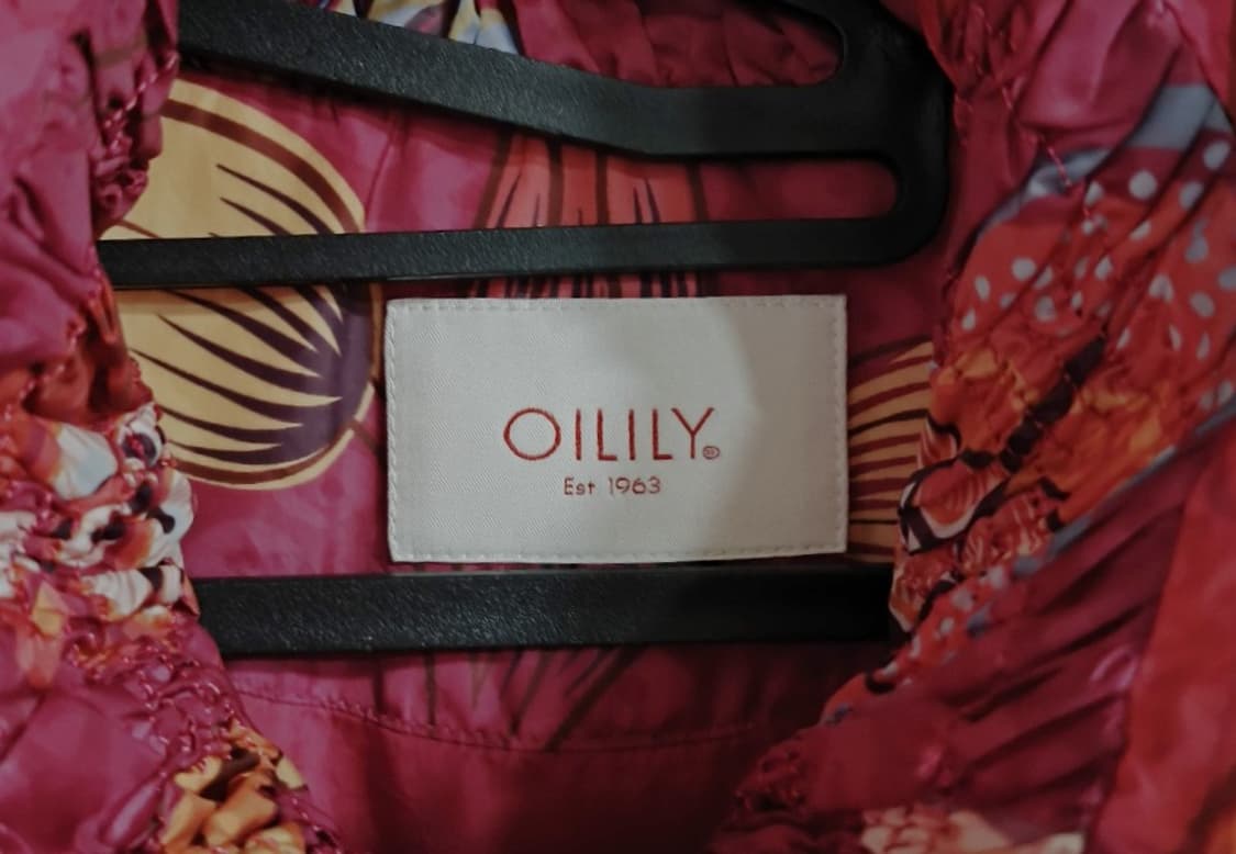 38 오일릴리 플로럴 프린트 바람막이 자켓 상품이미지2