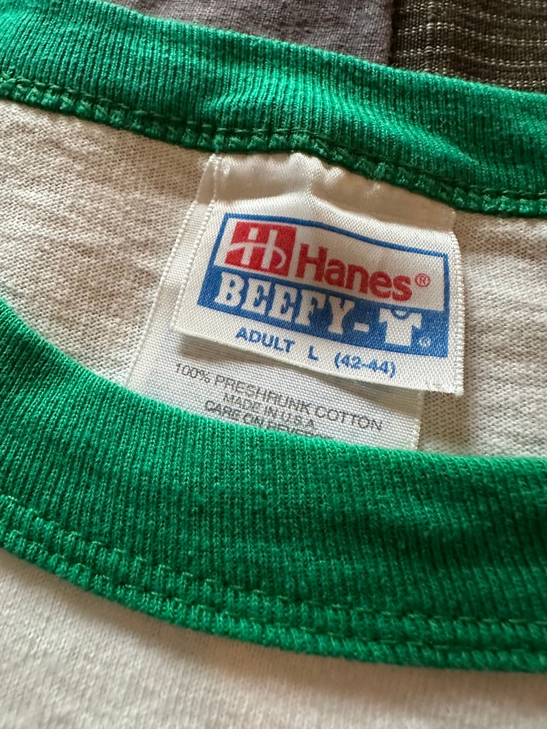 90s USA Hanes Vintage Ringer T Shirt 상품이미지7