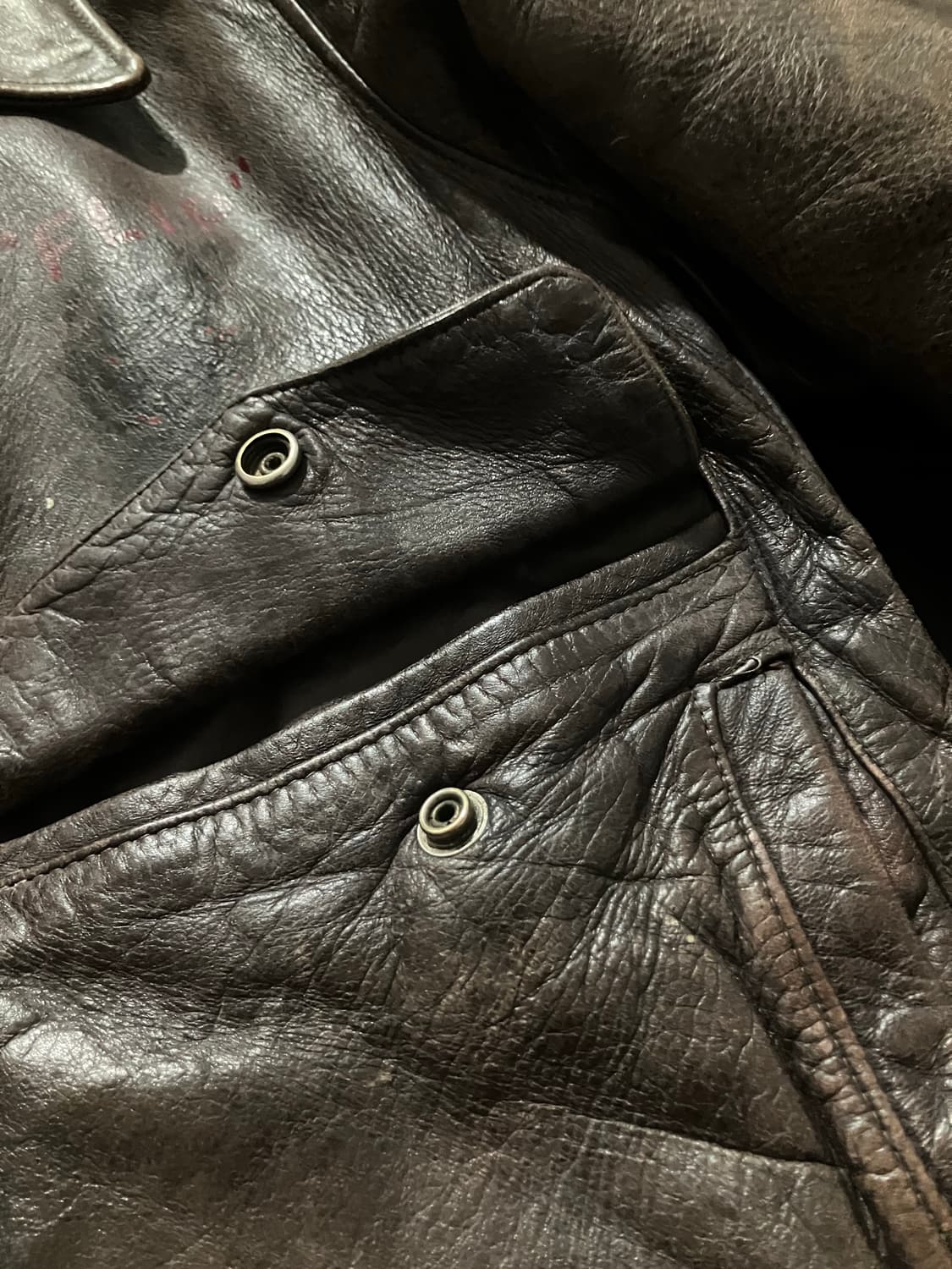 🇺🇸 40s HERCULES 허큘리스 홀스하이드 A-2 자켓 상품이미지7