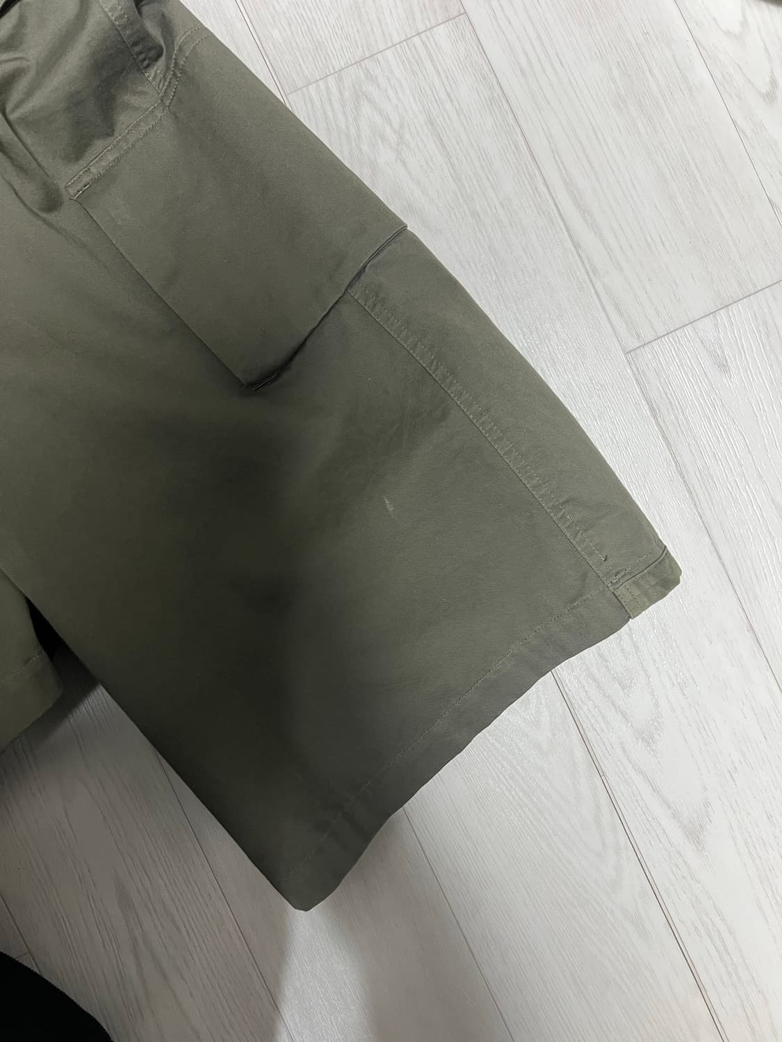 폴리테루 사이드 카고 파자마 올리브(3) 상품이미지2