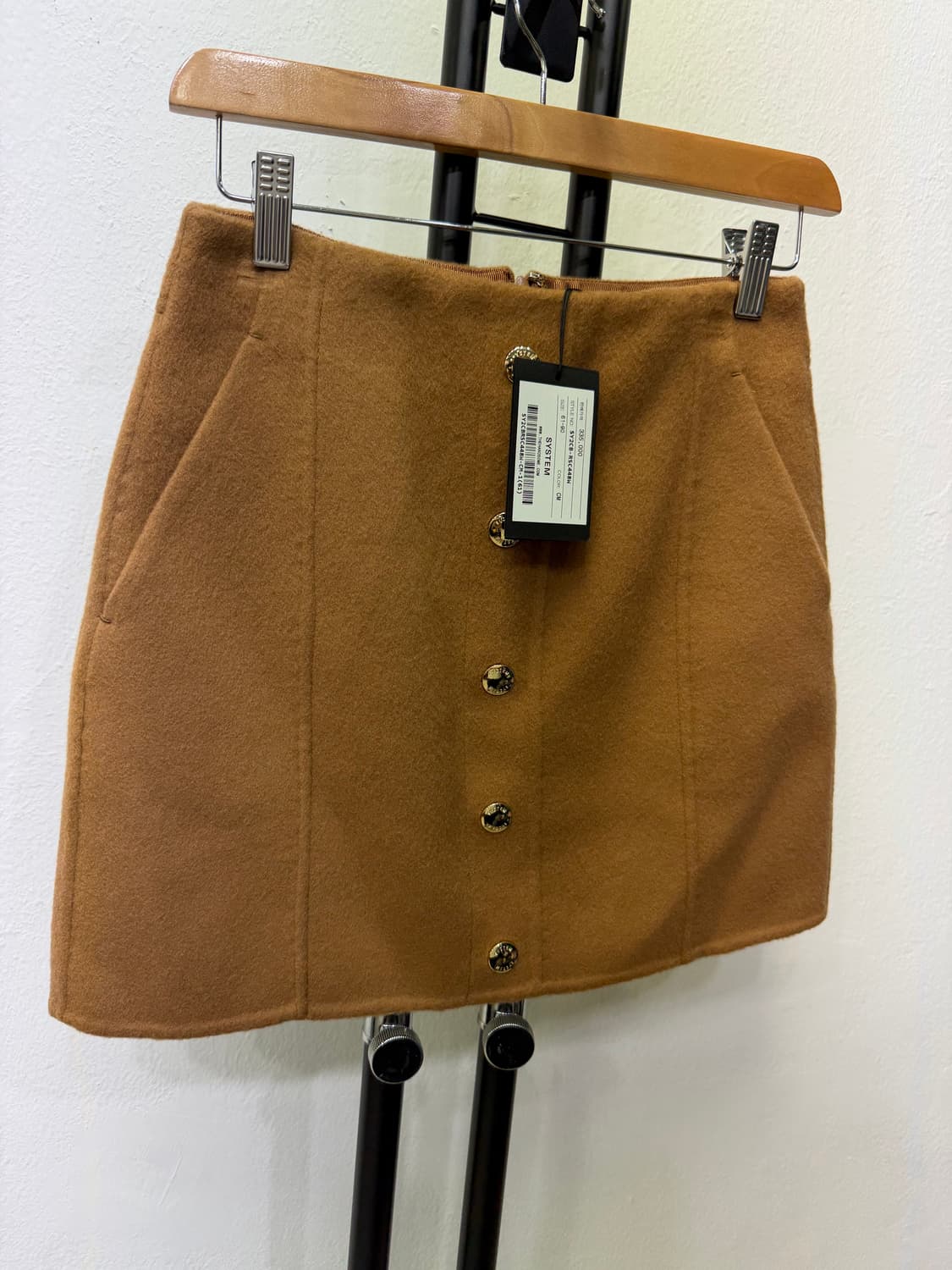 새제품) SYSTEM 시스템 한섬 23ss 스커트 치마 61 상품이미지2