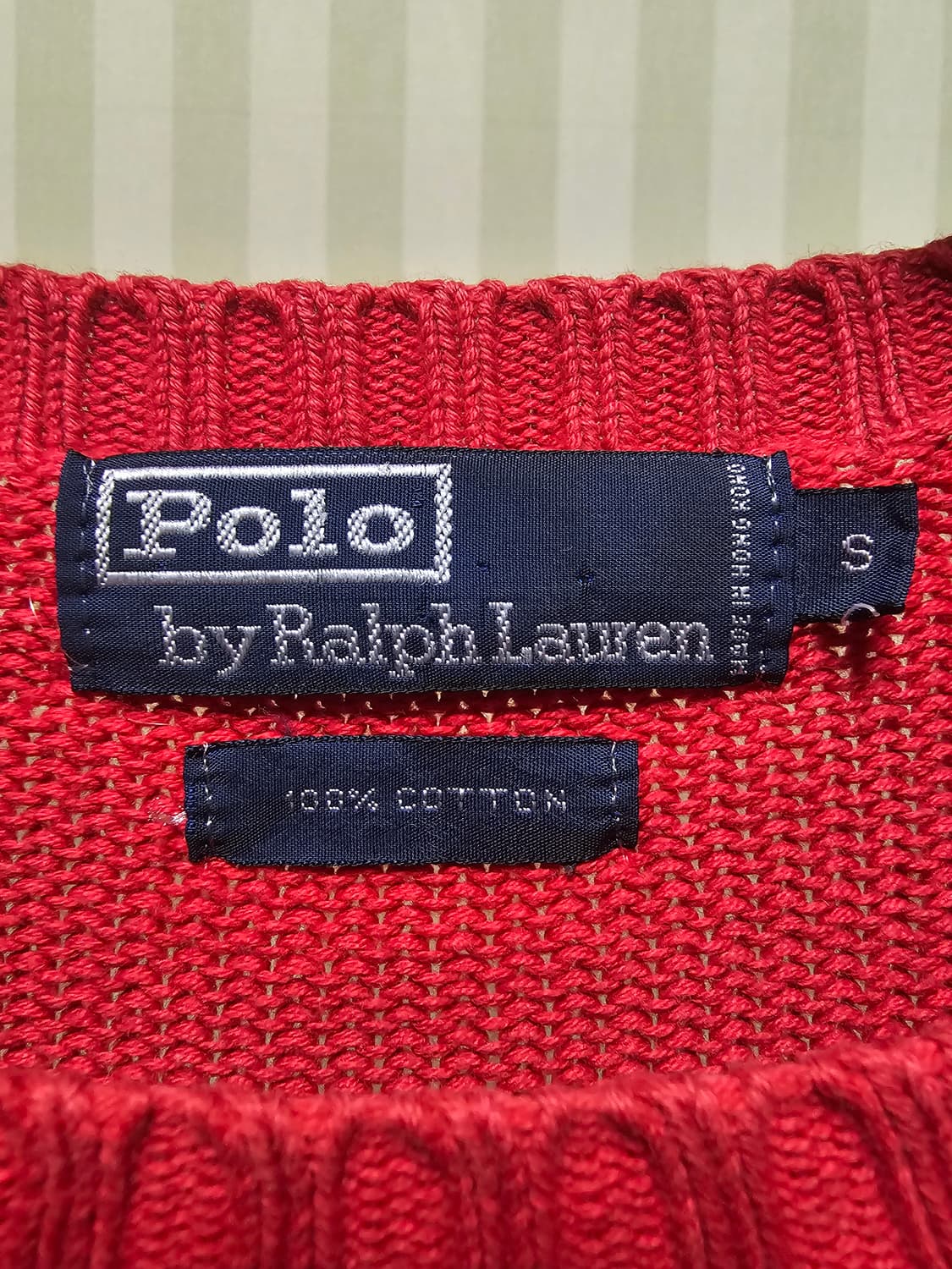 폴로 니트 코튼 여성 S 상품이미지8
