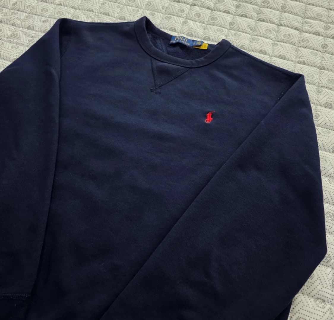 폴로 랄프로렌 네이비 맨투맨 100 상품이미지4