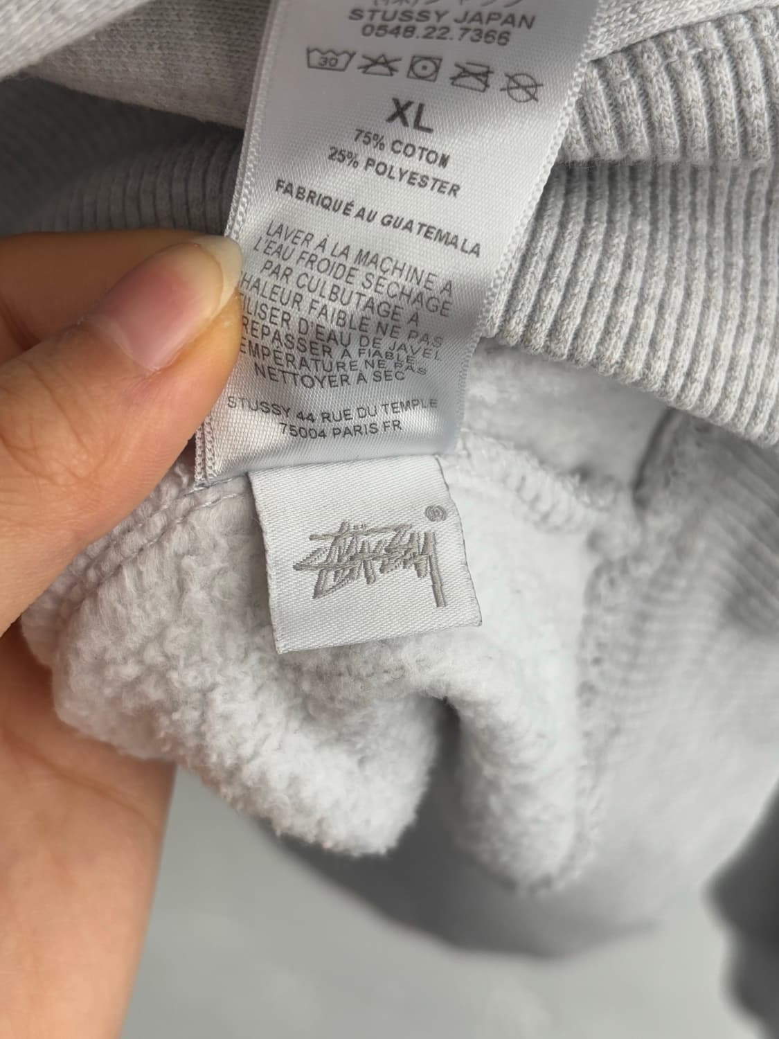 Stussy 스투시 파라다이스 로스트 애쉬 후드티 상품이미지9