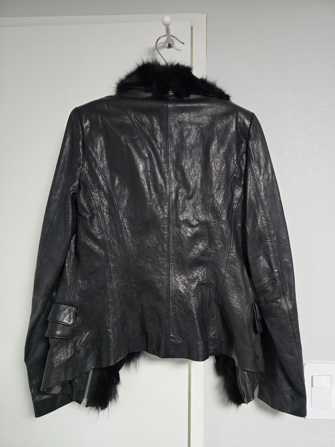 이태리 양가죽 폭스스크랩 자켓 상품이미지5