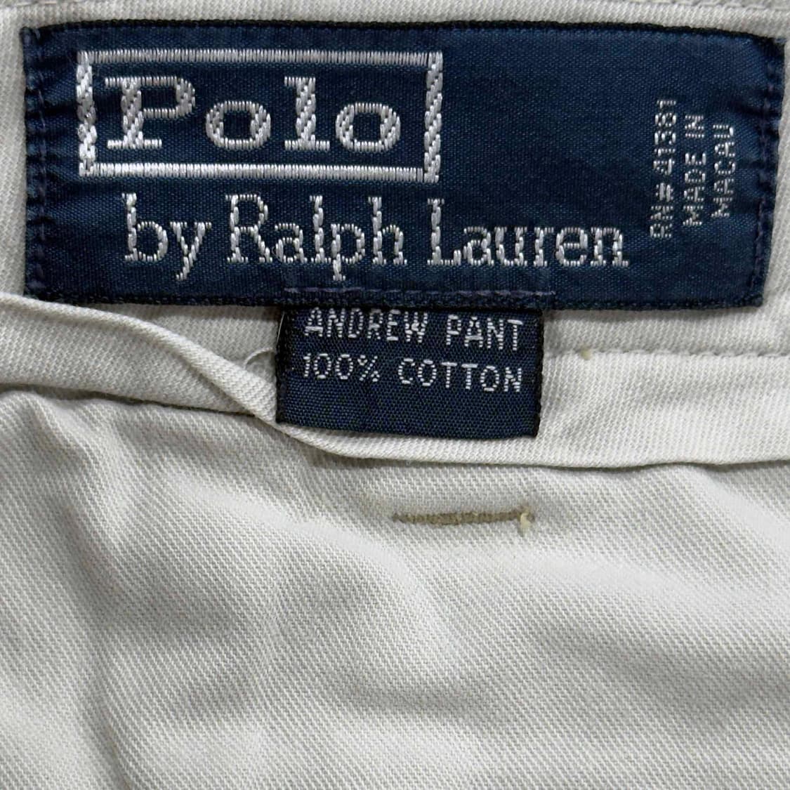 폴로 랄프로렌 투턱 앤드류 치노 팬츠 36X30 상품이미지5