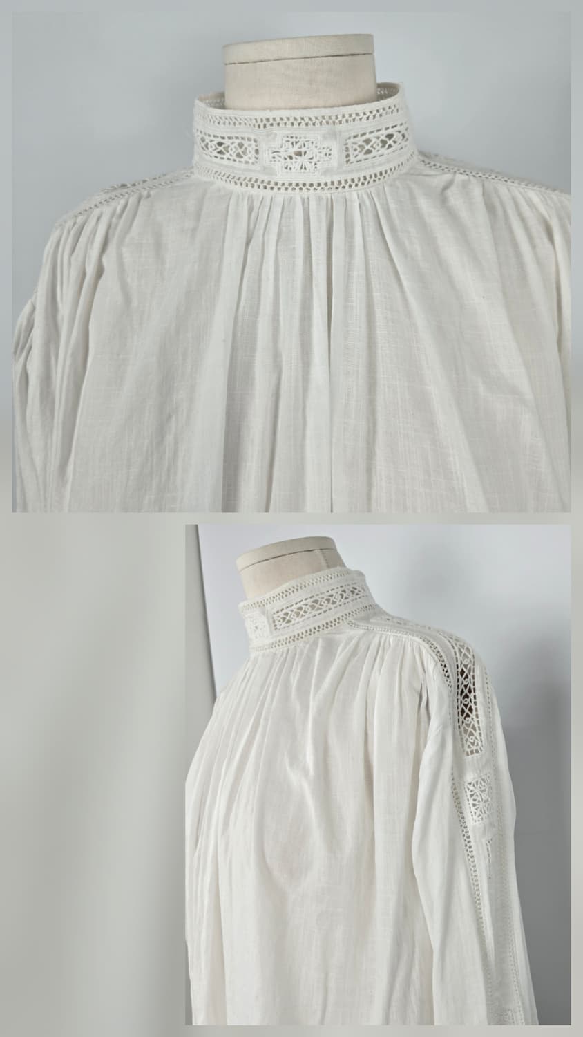 0184.자딕앤볼테르 테디 탑 블라우스 화이트XS 상품이미지5