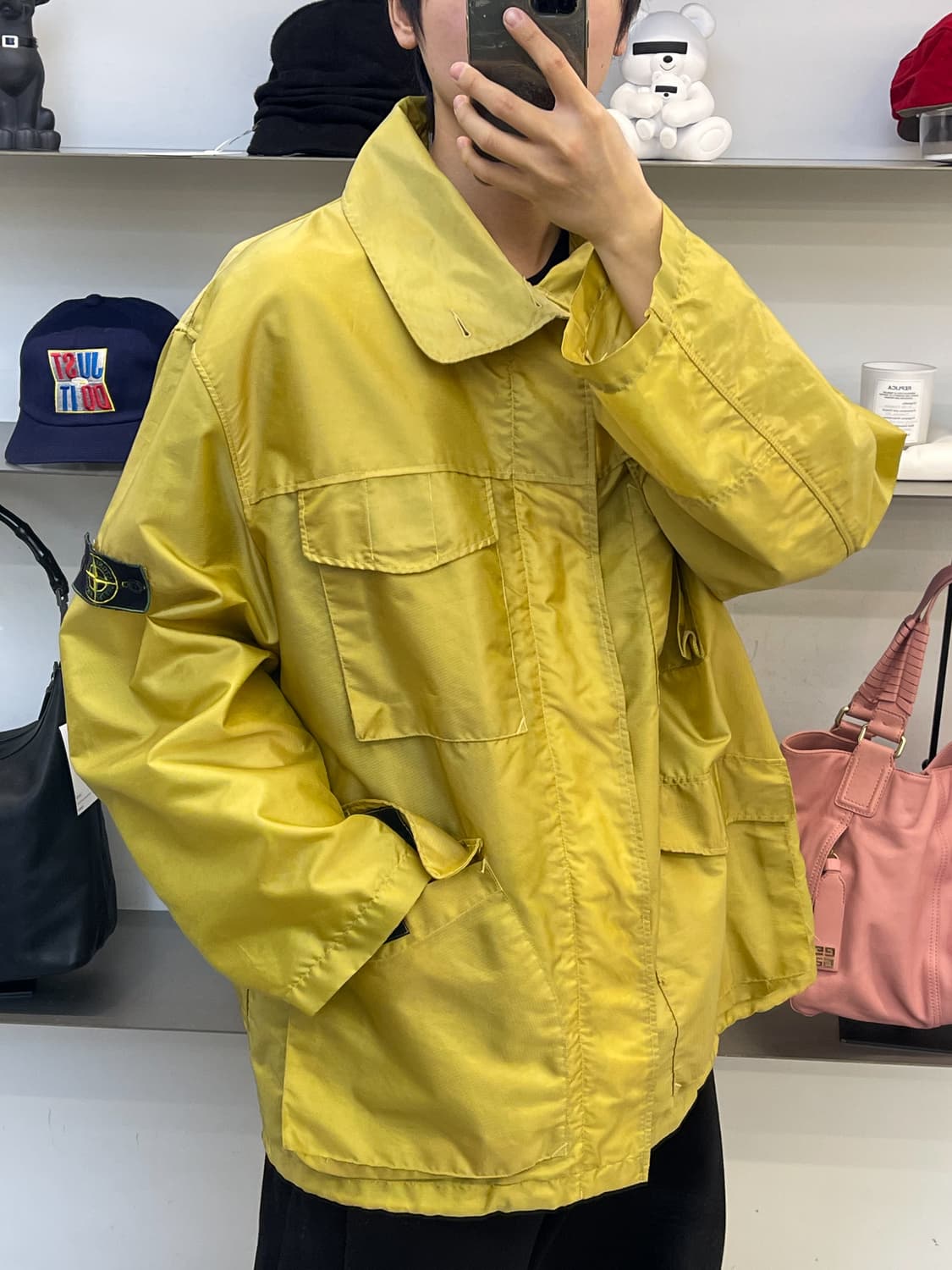 스톤 아일랜드 96ss 포뮬러 스틸 나일론 자켓 상품이미지2