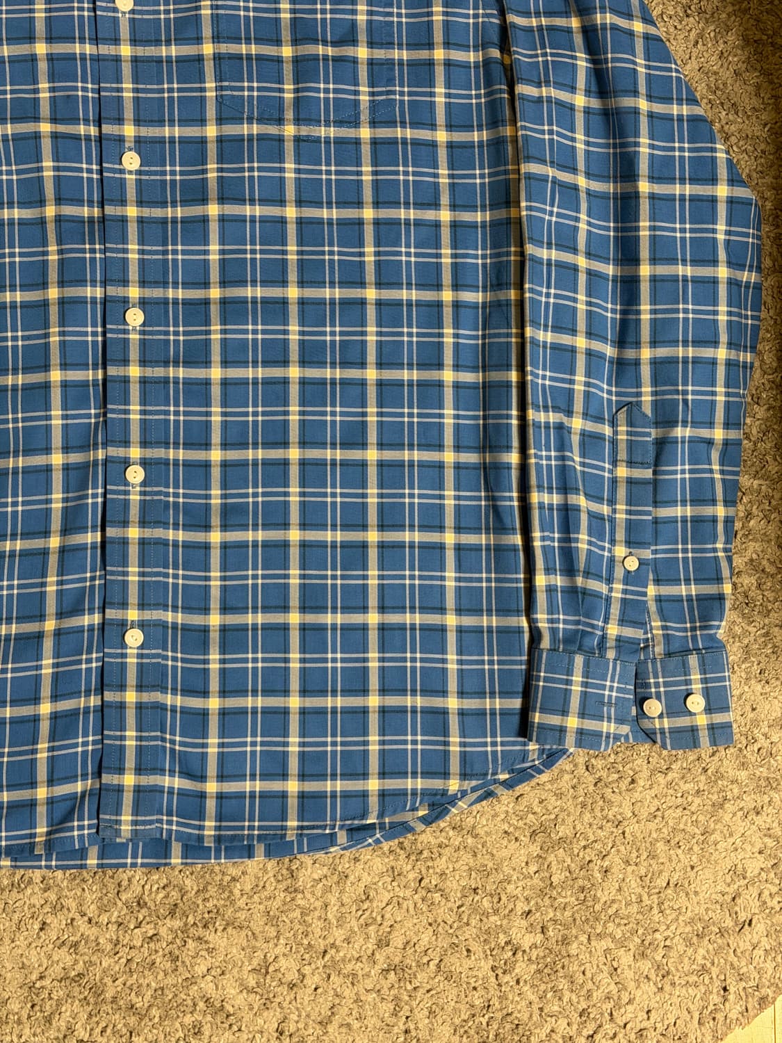 엘엘빈 버튼다운 카라 체크 셔츠 상품이미지3