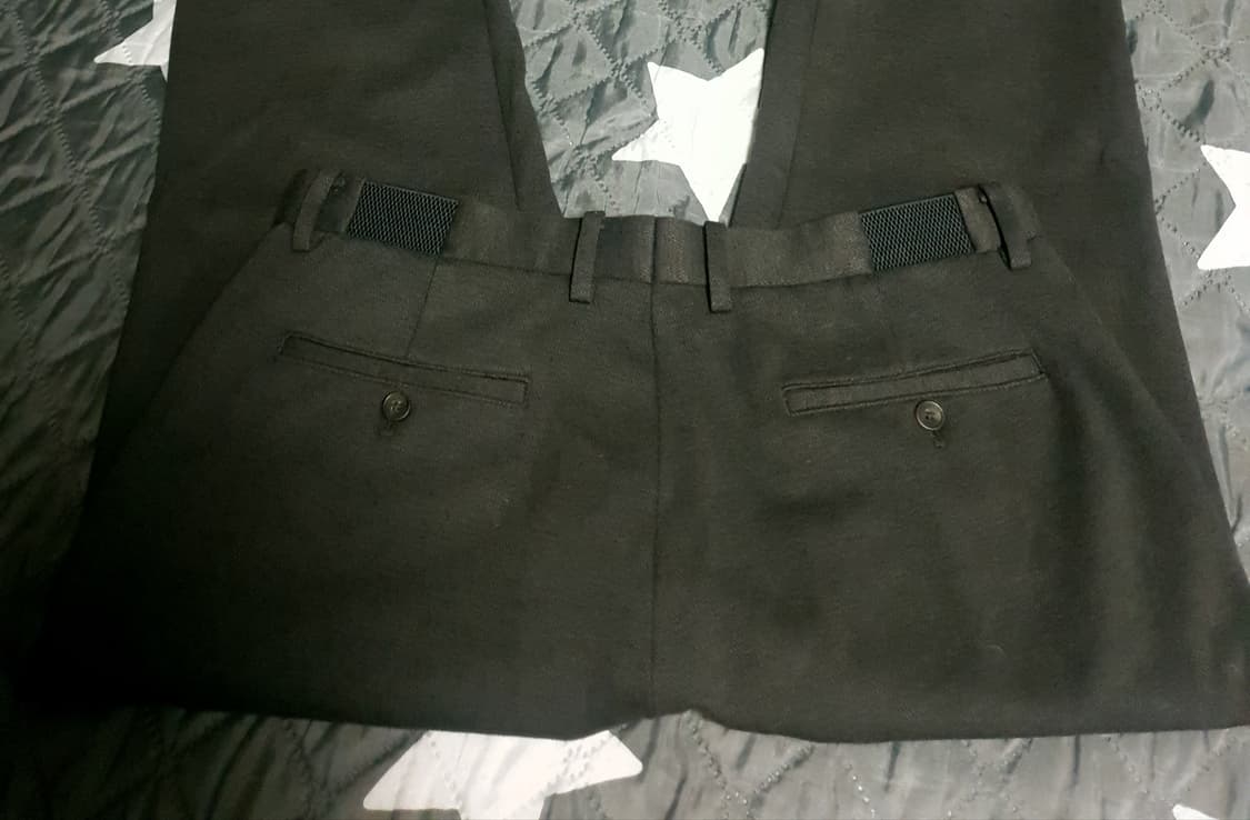 CREMIEUX 스판 울혼방 기모 슬랙스 팬츠 다크브라운 (33) 상품이미지3