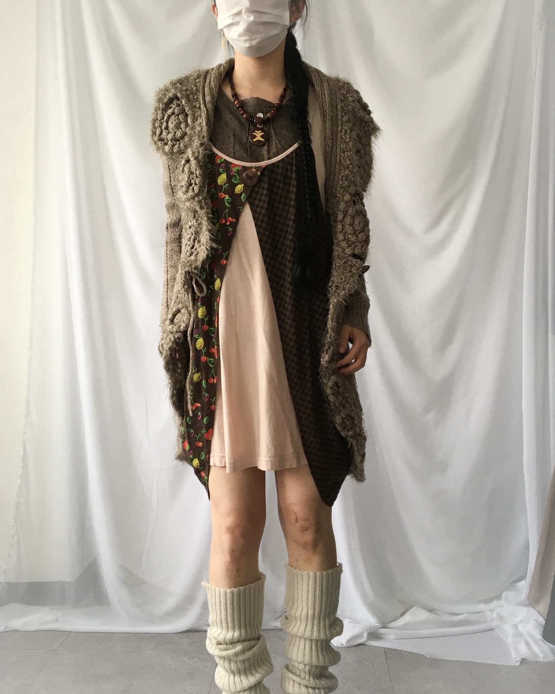 Woolen knit cardigan 상품이미지9