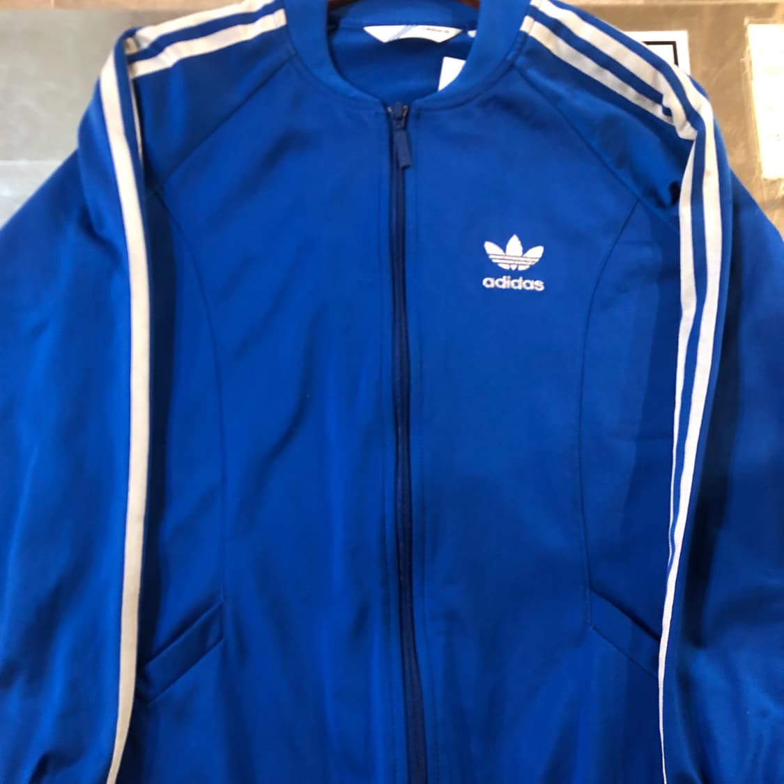 [NO.9] y2k 아디다스 져지 슬림핏 블루 상품이미지3