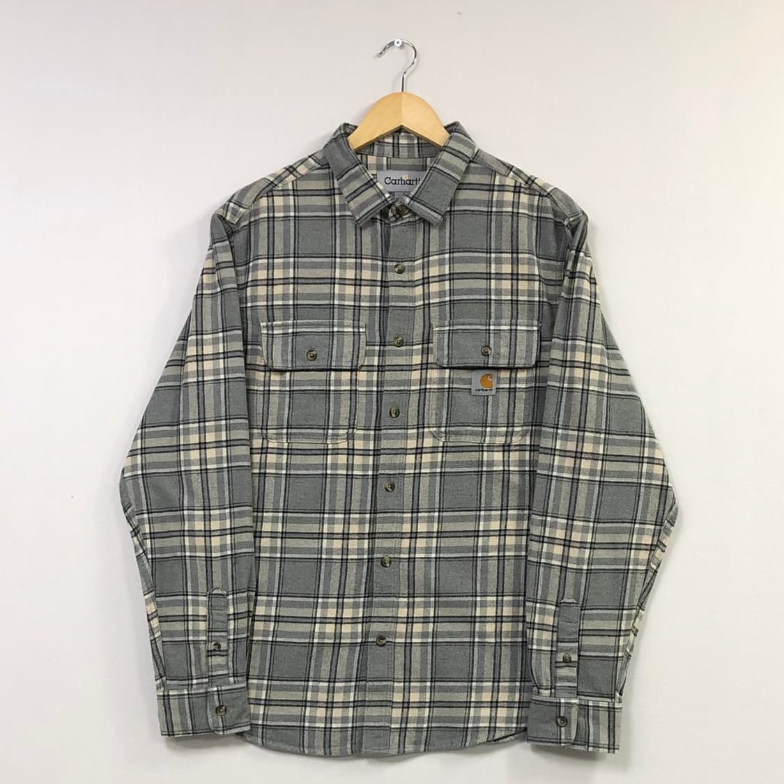 L 칼하트 체크 남방 상품이미지2