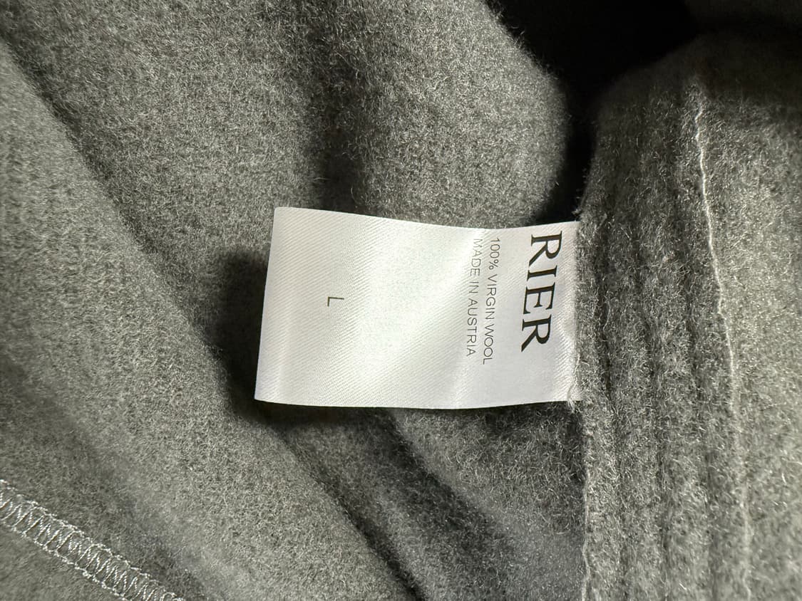[L] Rier 리에르 플리스 울 후디 캐슬락 상품이미지6