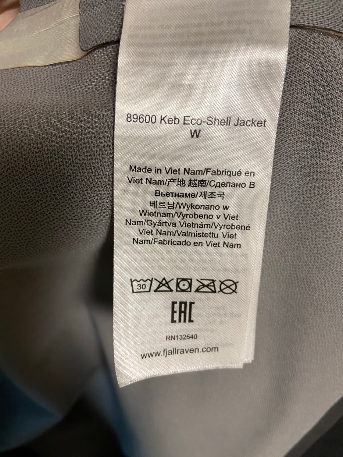 피엘라벤 Keb Eco-Shell 자켓 여성 S 상품이미지4