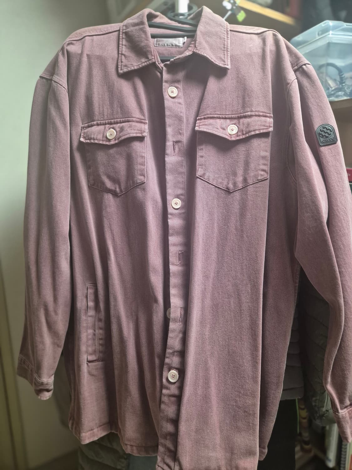 크리틱 PIGMENT DENIM JACKET VIOLET 트리커 제킷 상품이미지5