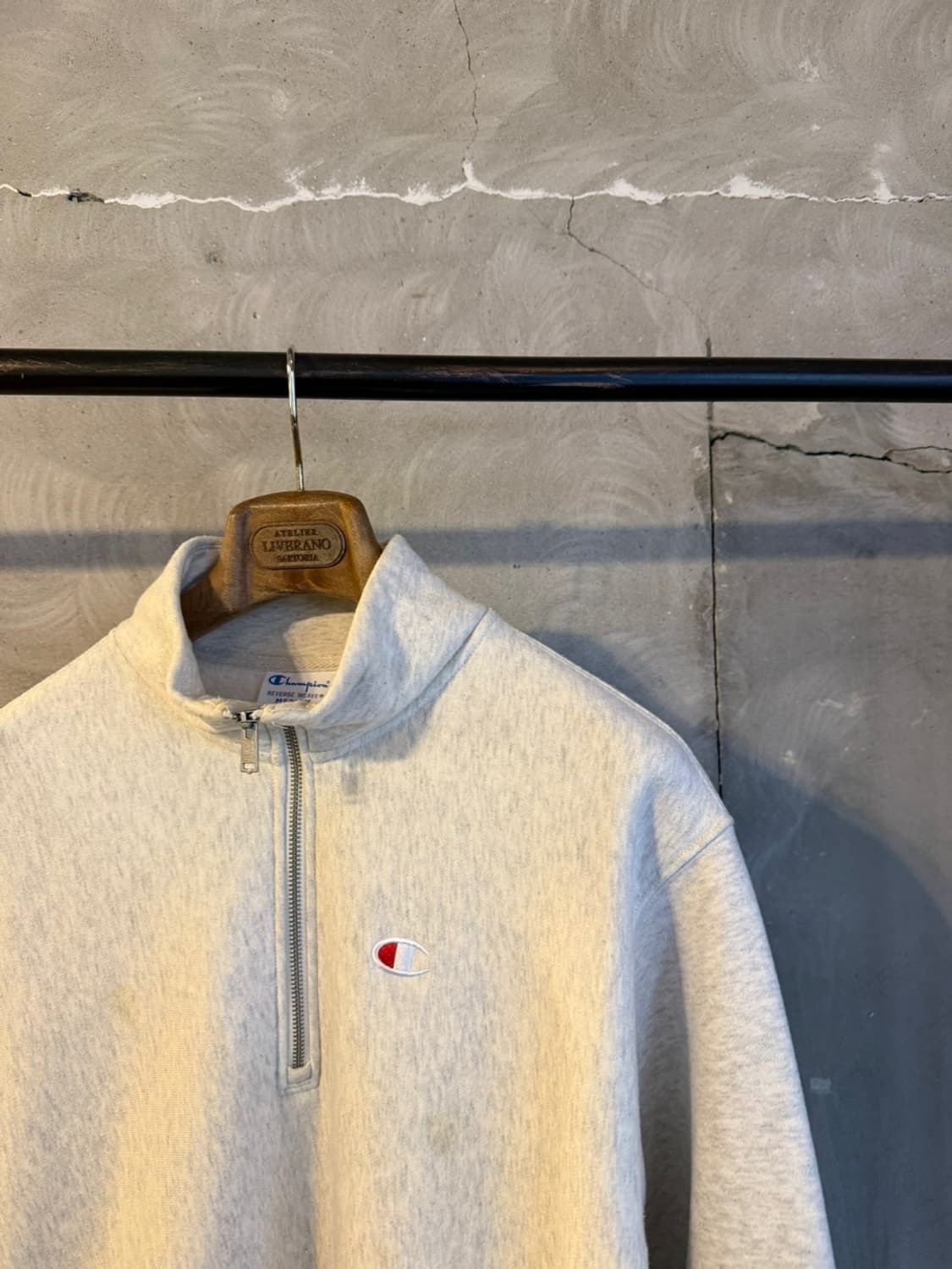 챔피온 리버스위브 짚업 맨투맨 100 상품이미지6