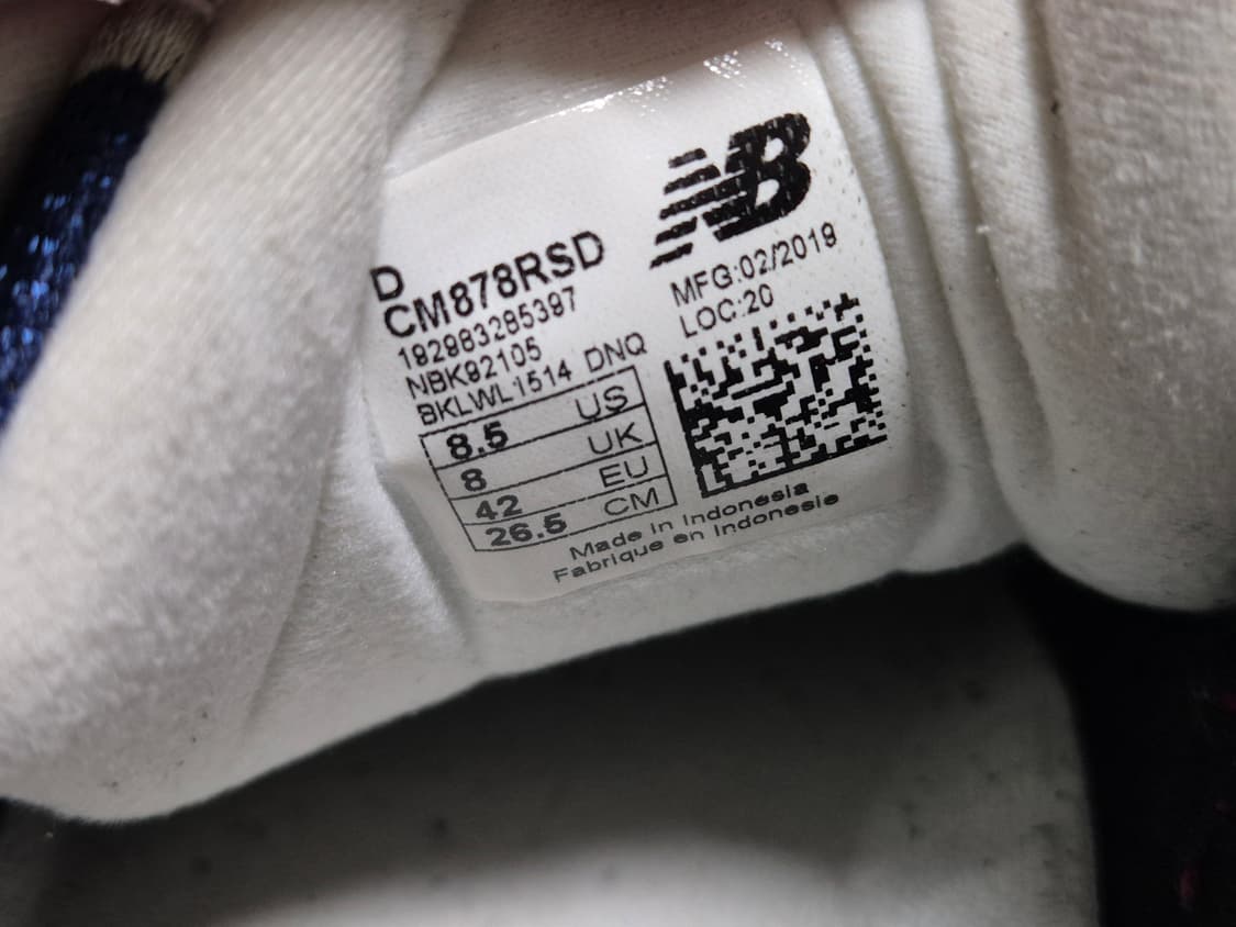 뉴발란스 878 화이트 네이비 265 상품이미지7