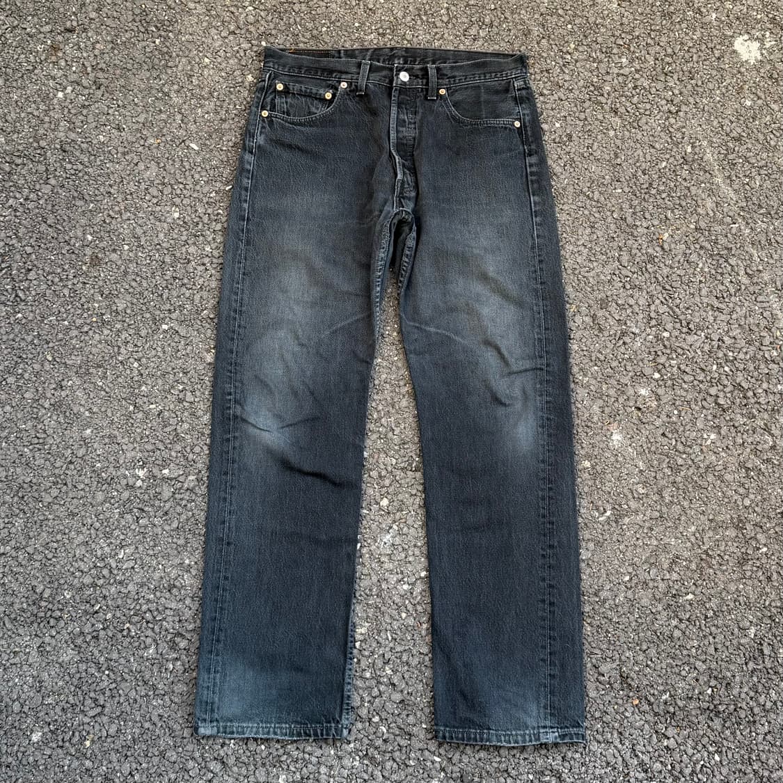 90s 빈티지 리바이스 501 블랙 흑청 상품이미지1