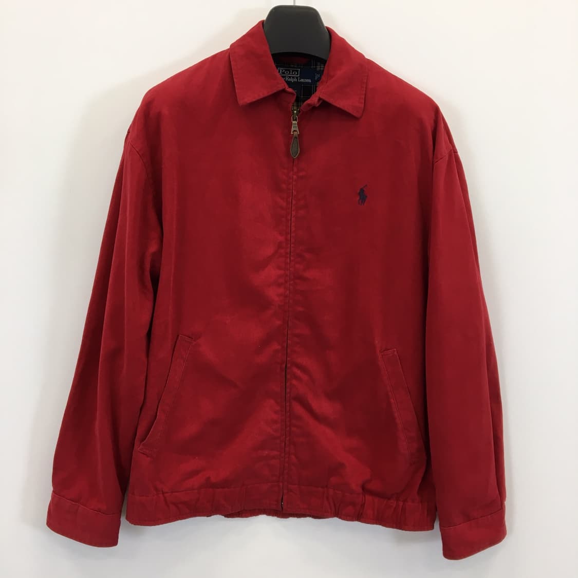 폴로 랄프로렌 코튼 스윙톱 블루종 S 90-95 딥레드  상품이미지1