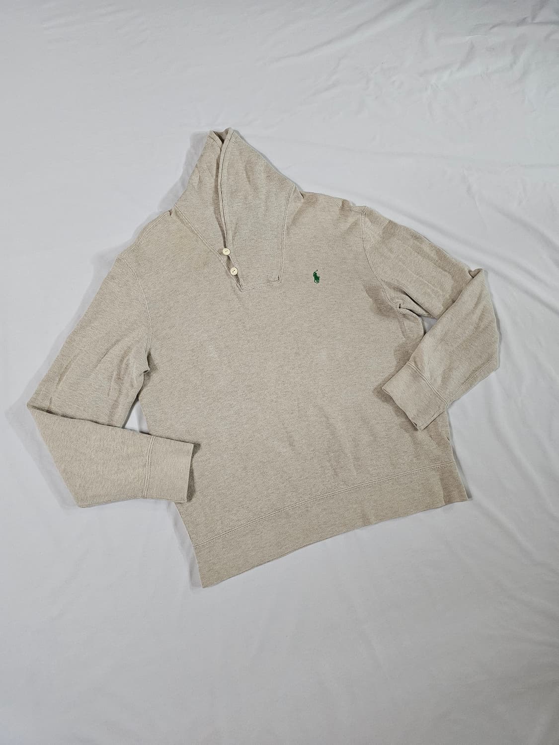 폴로 랄프로렌 럭셔리 져지 숄칼라 풀오버 코튼 니트 스웨트 셔츠 상품이미지4