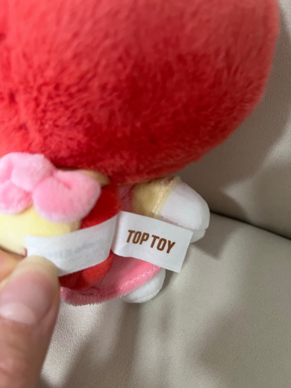 (새제품) 탑토이 헬로키티 사과 인형 상품이미지3