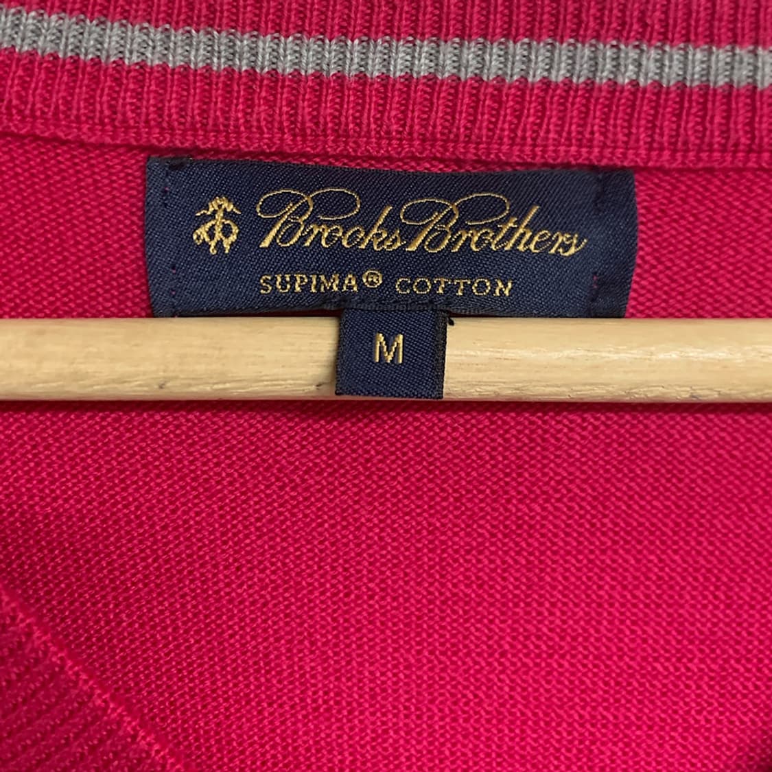 브룩스브라더스 수피마 코튼 니트 조끼 M 상품이미지2