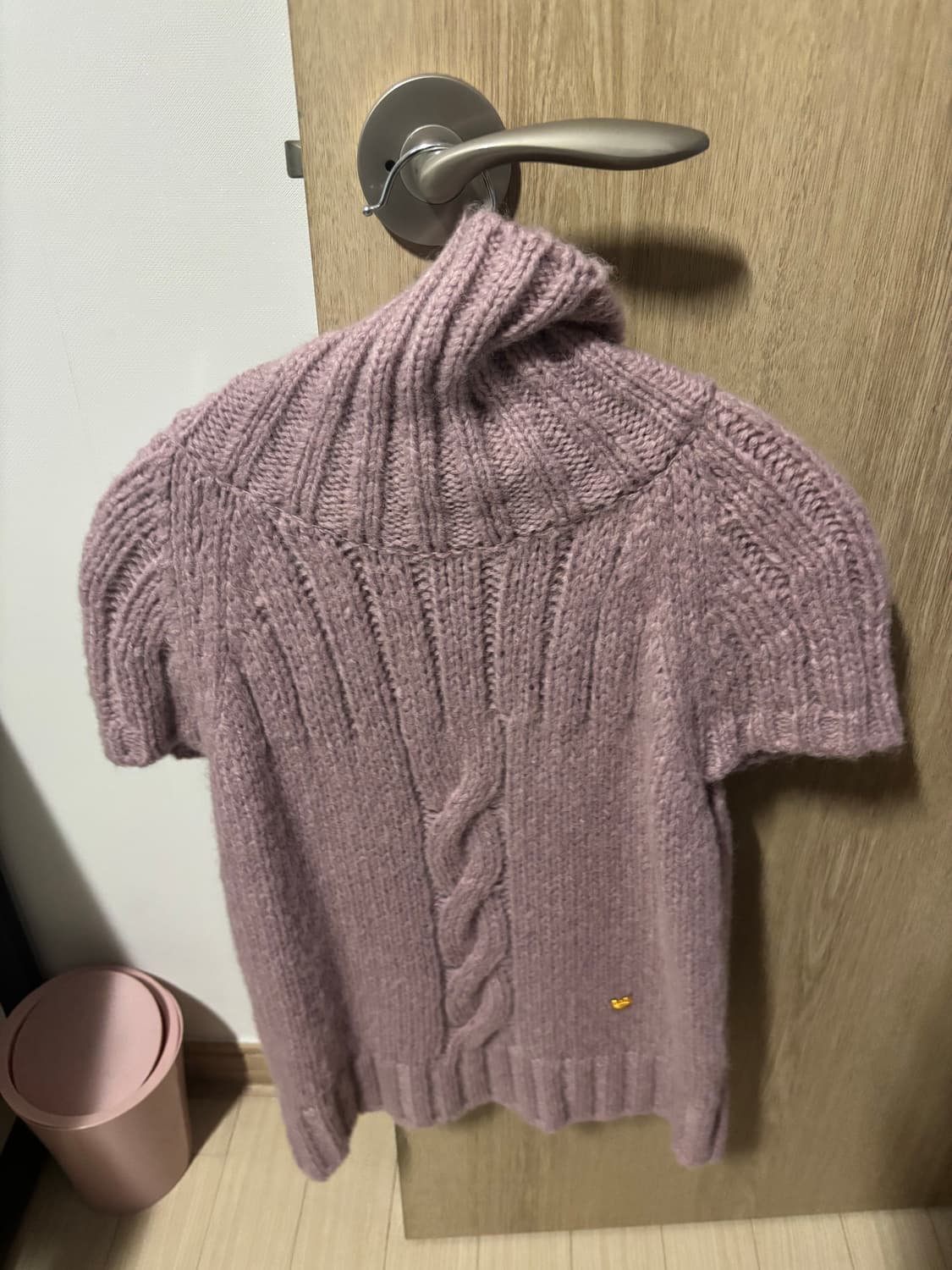 aaran(어랜) 트위스트 터틀넥 니트 상품이미지5