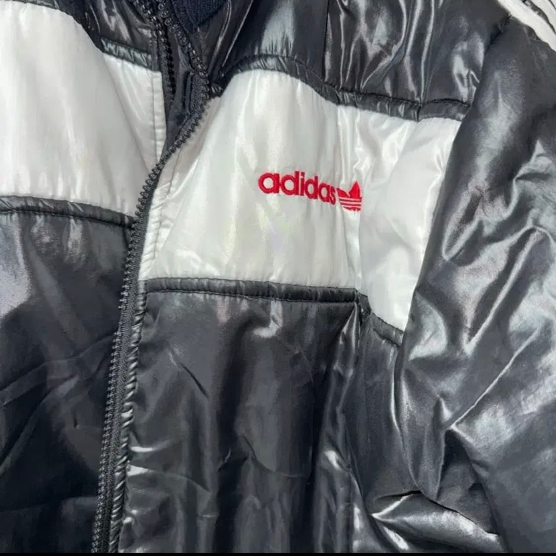 무배) 아디다스 3line 패딩 점퍼 상품이미지2