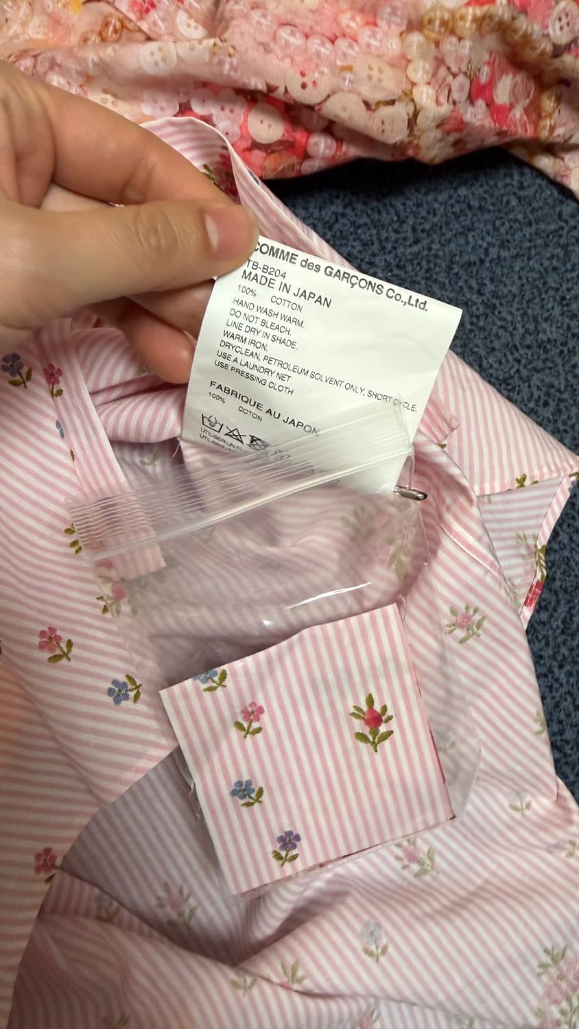 꼼데가르송 트리콧 18FW 블라우스 상품이미지5