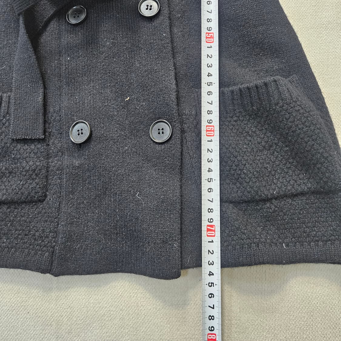 36 라코스테 여성 울 니트 코트 0324Y 상품이미지6