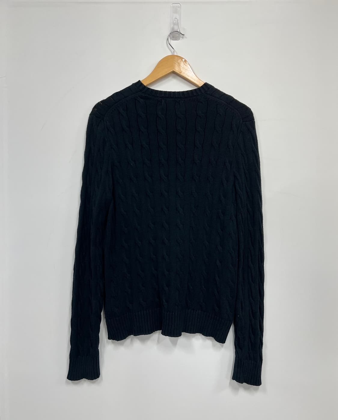 폴로 랄프로렌 네이비 꽈배기 니트 상품이미지8