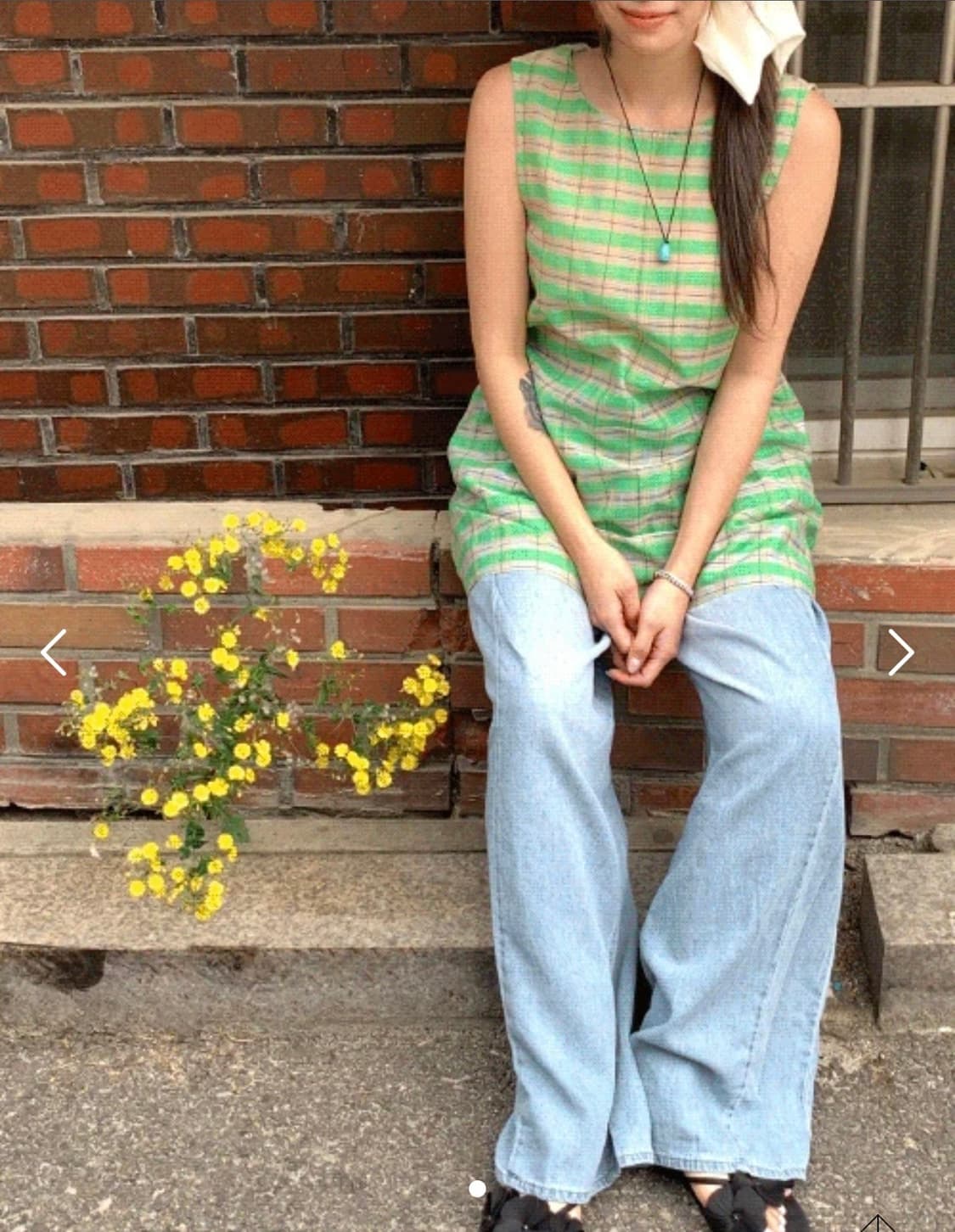 온고 ongo 트리오 시스루 레이어드 원피스 상품이미지1