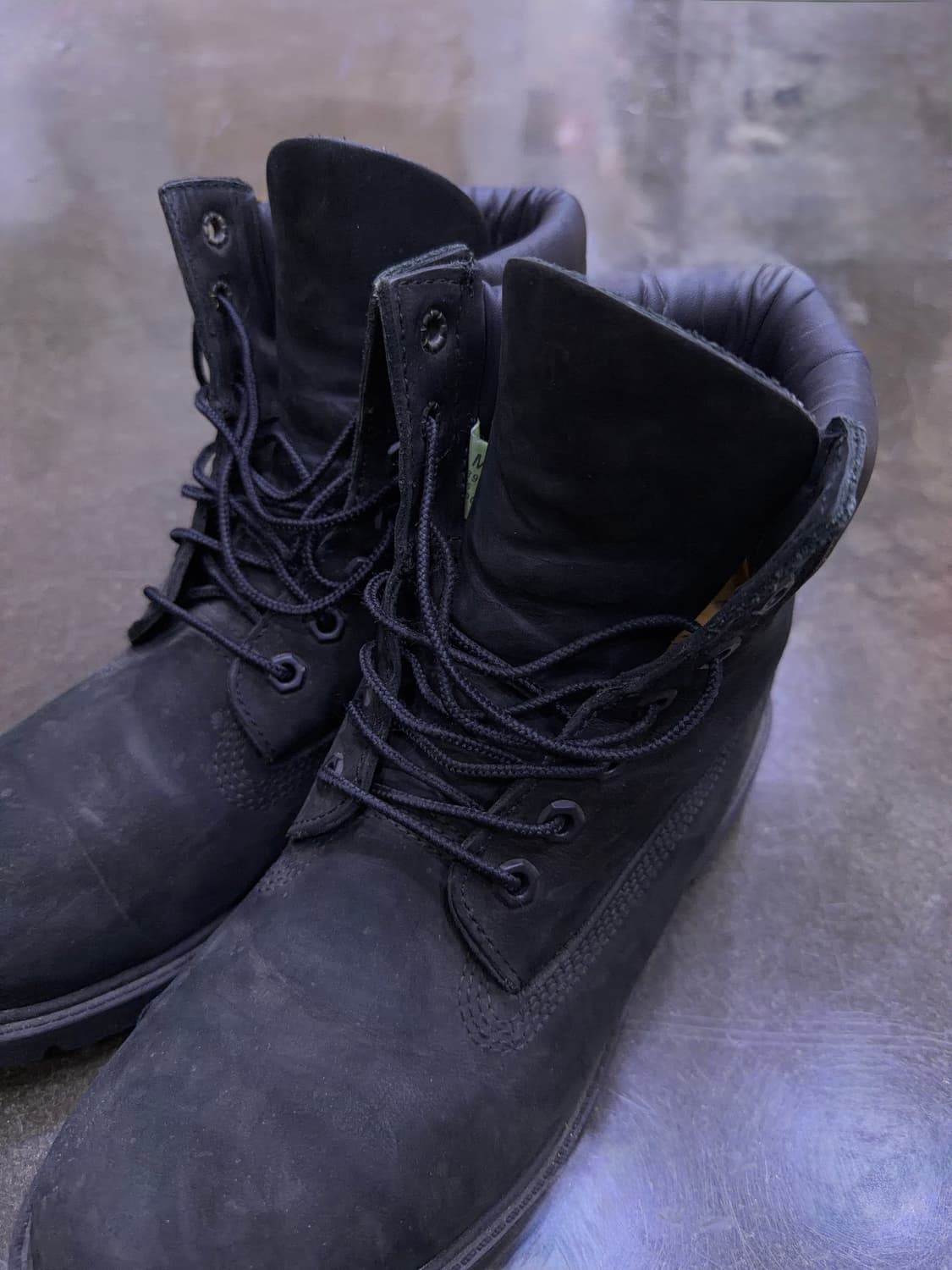 팀버랜드 6인치 블랙 워커 부츠 260 상품이미지4