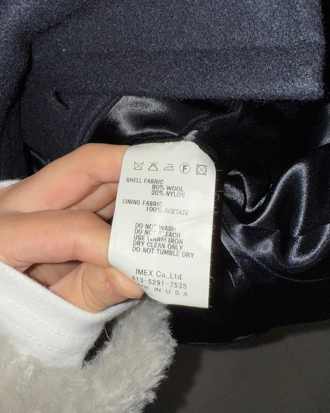 Fidelity x freak‘s store 울 자켓 상품이미지7