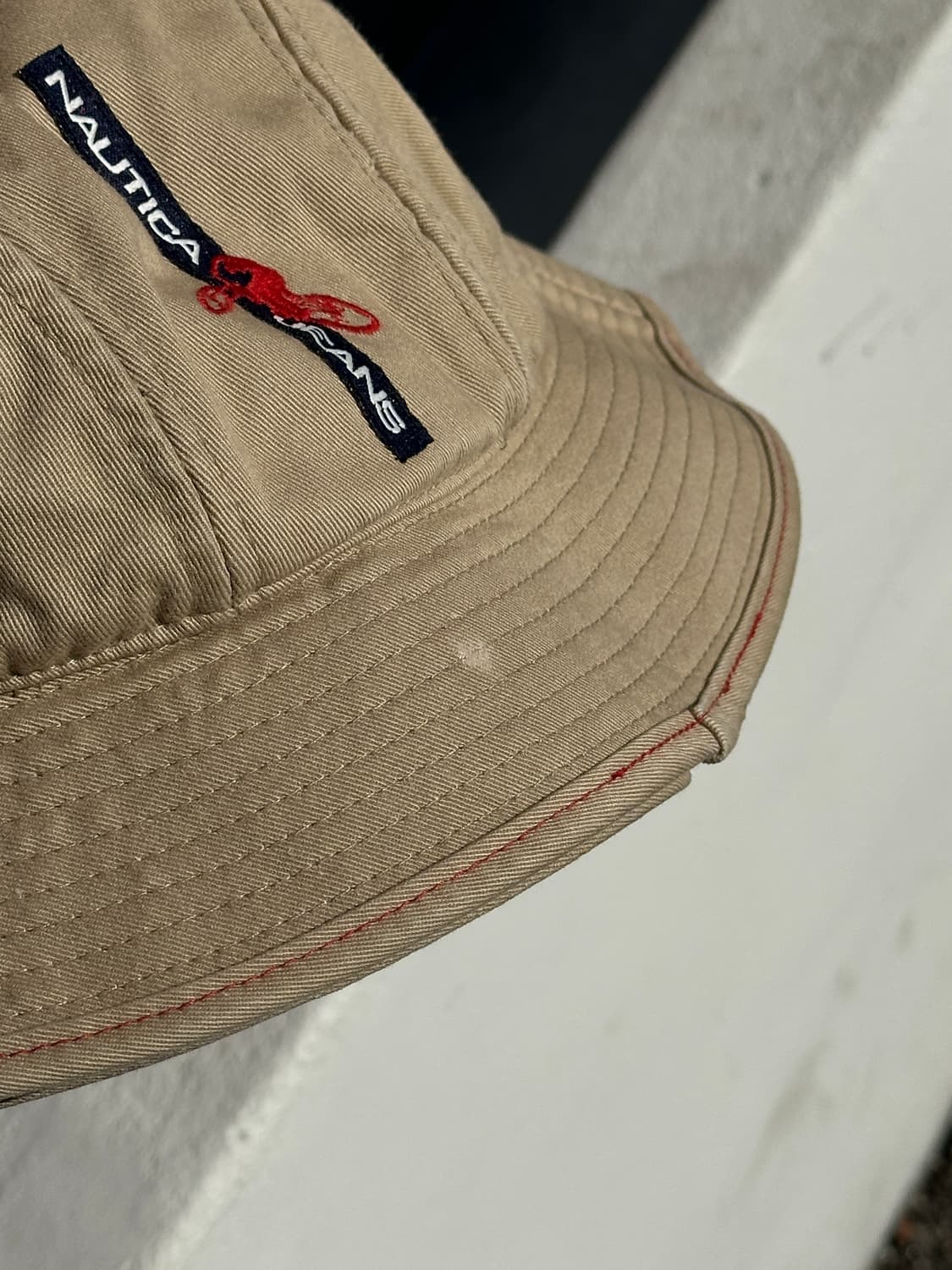 [L-XL] 노티카 진스 베이지 버킷햇 모자 빈티지 상품이미지6