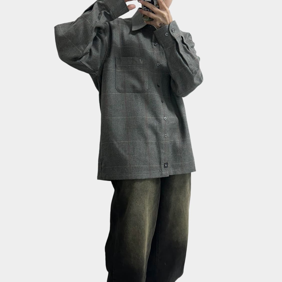 LYLE & SCOTT 라일앤스콧 체크 남방 셔츠 일본빈티지 상품이미지3