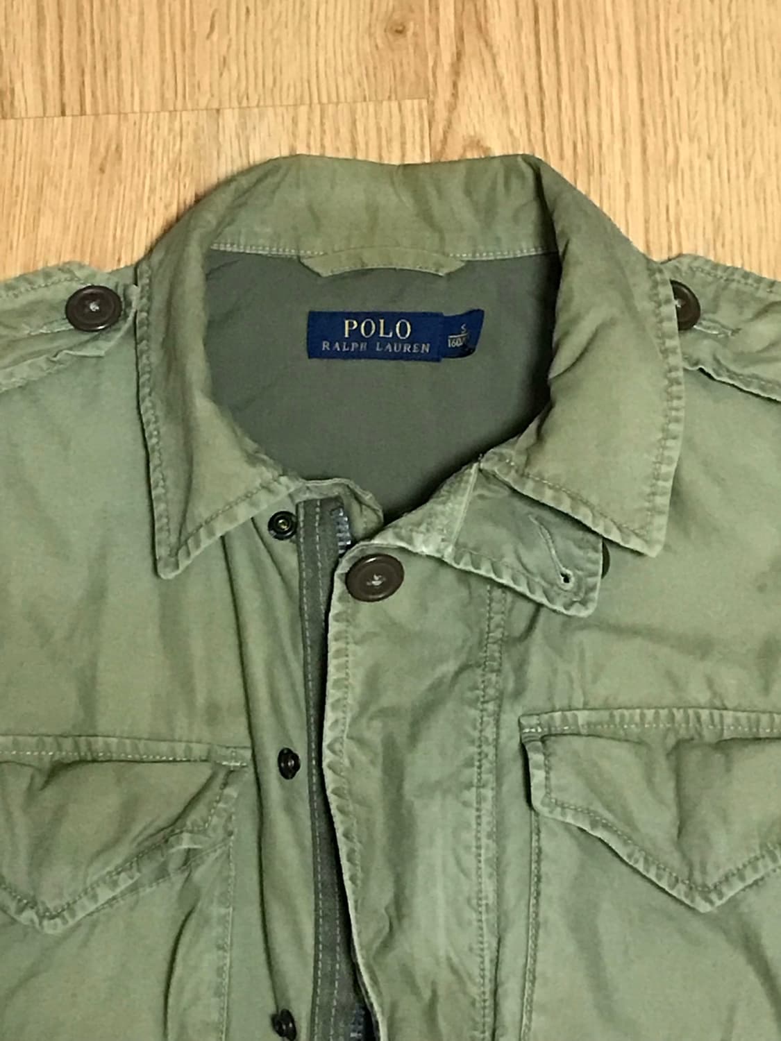 폴로 랄프로렌 M-43 밀리터리 필드 야상 자켓 표기S 상품이미지4