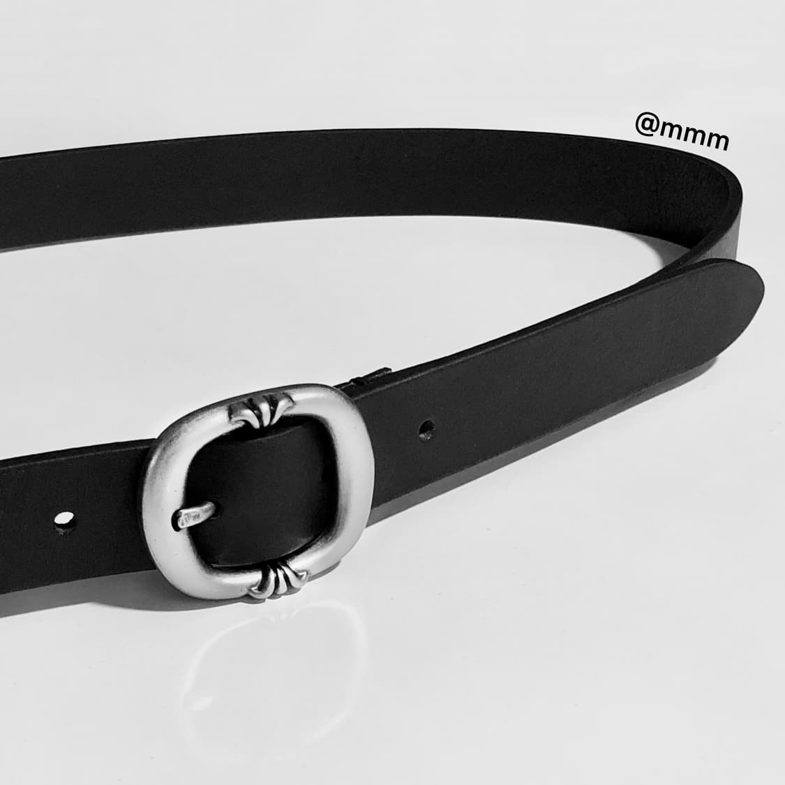 [Unisex] 엔틱 버클 레더 벨트 상품이미지7