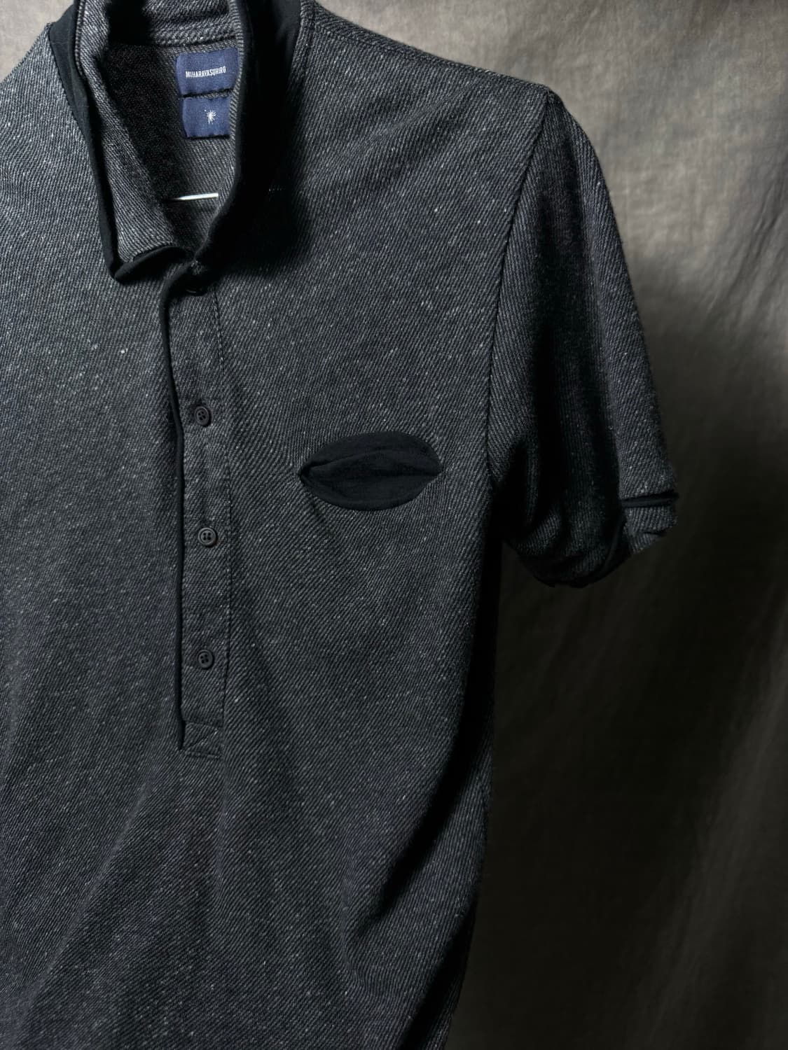 MIHARA YASUHIRO Half-Button Polo Shirts 상품이미지5