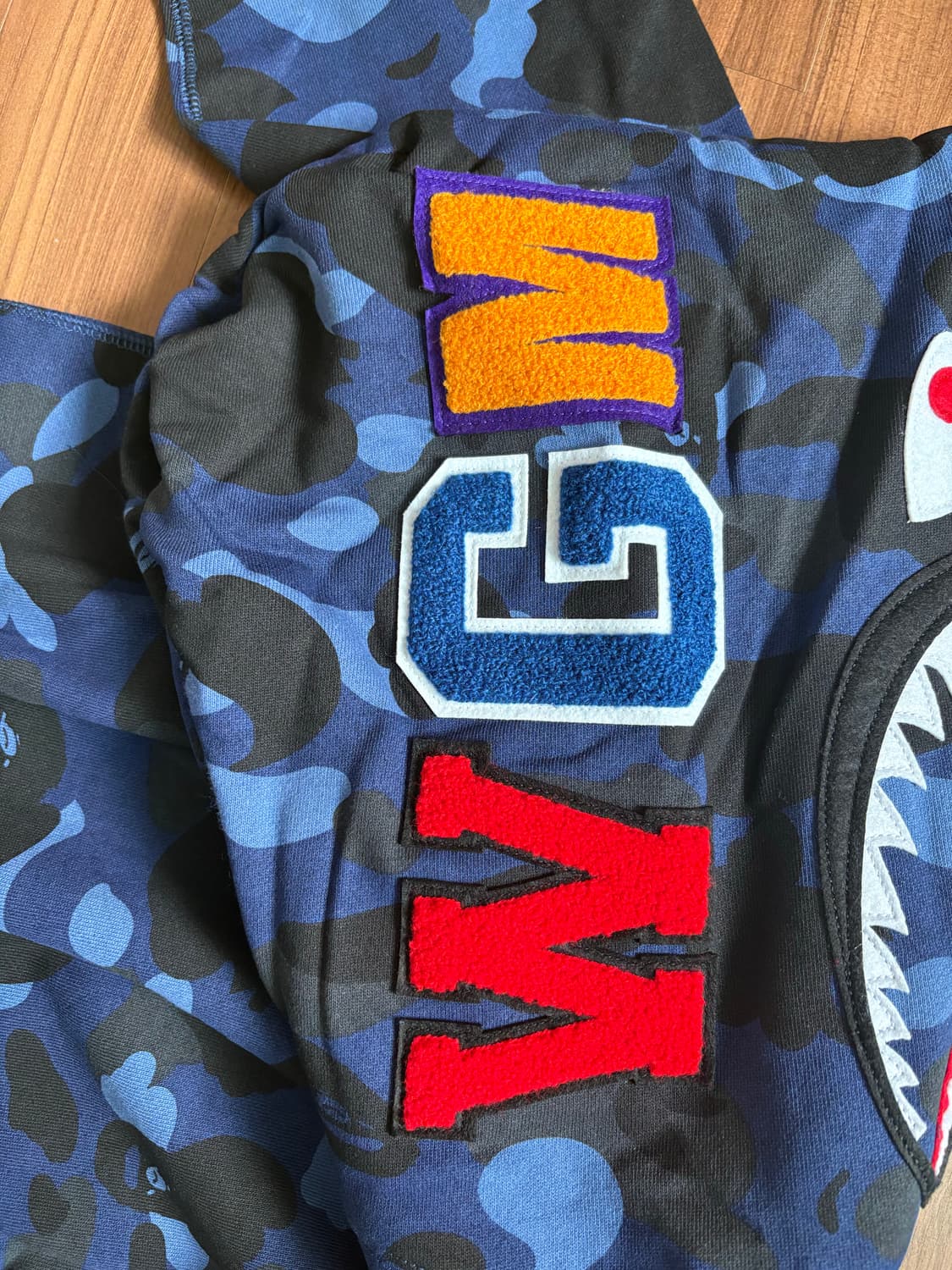 베이프 샤크후드 청계 새상품 상품이미지3